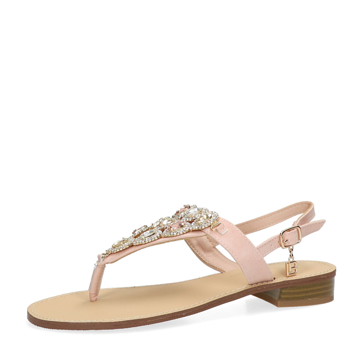 Laura Biagiotti dámské elegantní sandály - světle růžové - 36