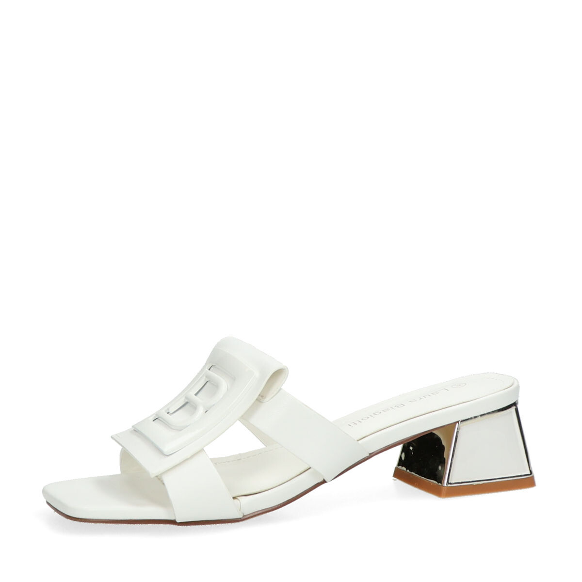 Laura Biagiotti dámské stylové pantofle - bílé - 35