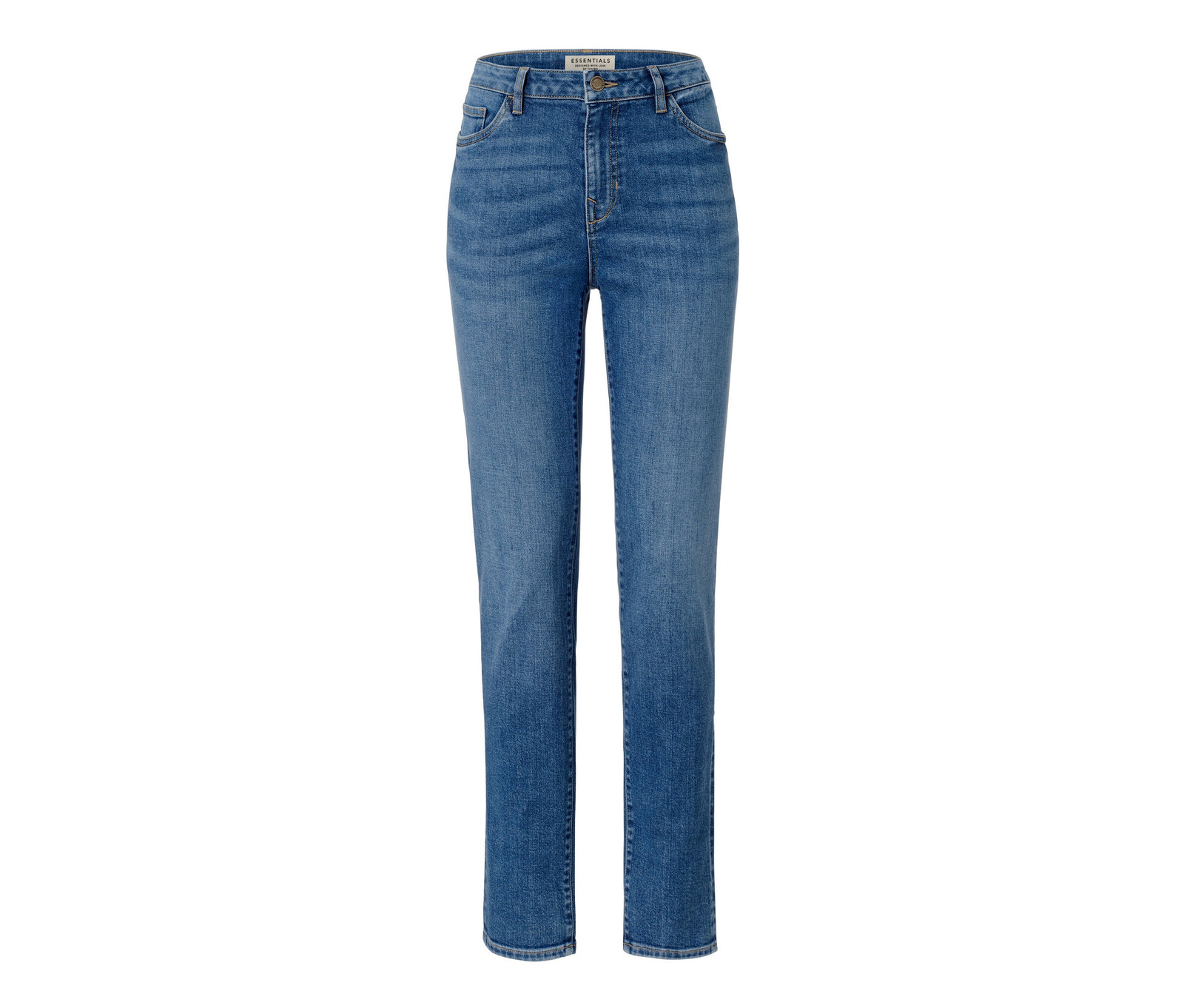Tchibo - Džíny slim Fit Emma - pro ženy - vel. 38 - barva: modrá