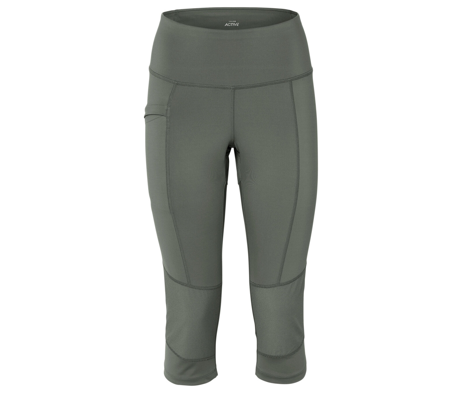 Tchibo - 3/4 outdoorové legíny - pro ženy - vel. XXL 52/54 - barva: zelená