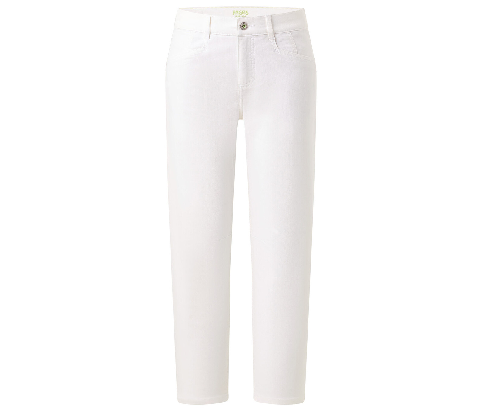 Džíny Angels »Evy Cool« O-shape - pro ženy - vel. 36 - barva: bílá