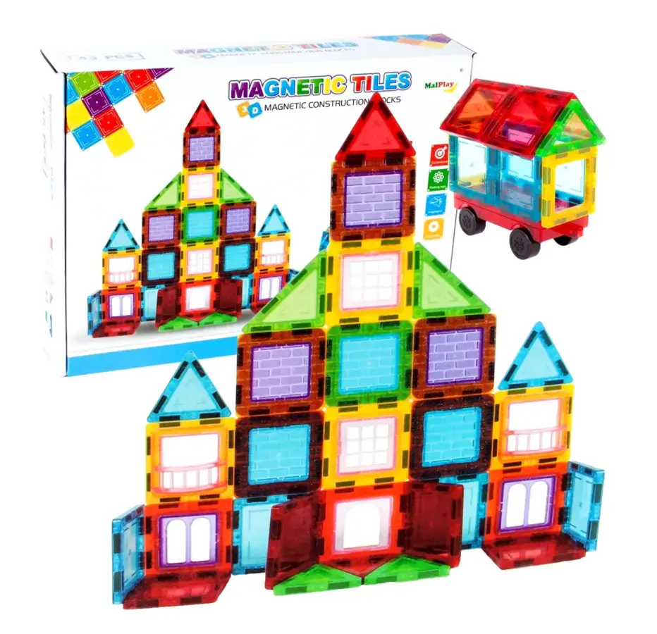 Toybit Magnetická 3D stavebnice Buildings MSTB2442