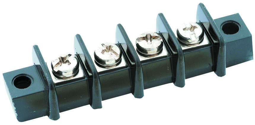 Marathon Special Products 699 Gp 04 Terminal Block, Barrier, 4 Position, 16-14Awg