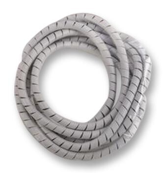Hellermanntyton 161-41205 Sbpe9D-Pe-Gy Sleeving, Spiral, Pe, 9Mm, Gry, 5M