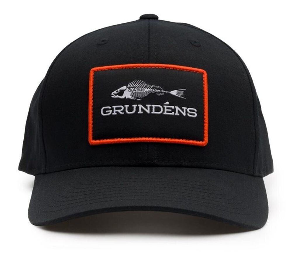 Grundéns Kšiltovka Fish Bones Trucker 312 Black/Charcoal O/S