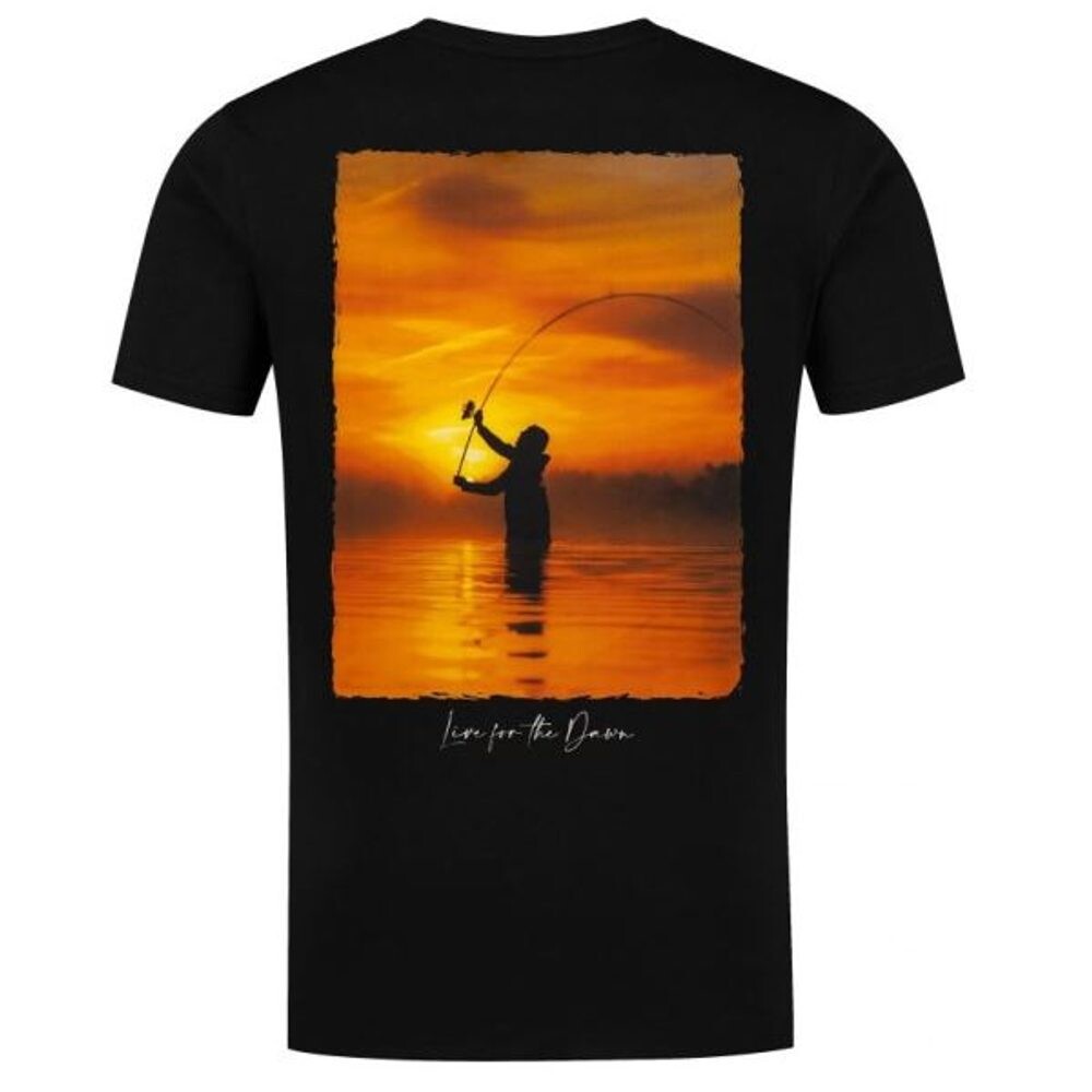 Korda Tričko Sunrise Tee Black - 4XL