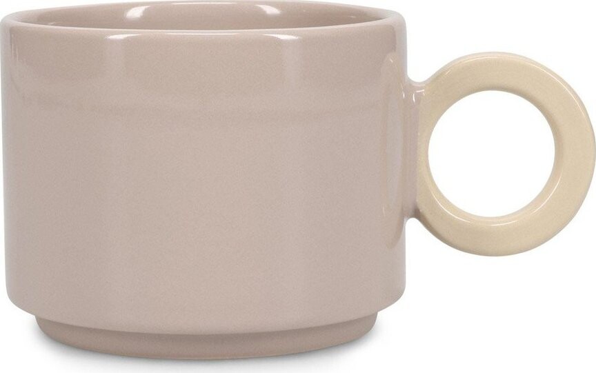 Šedý kameninový hrnek 280 ml Lou – ONA