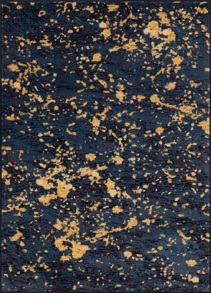 Tmavě modrý koberec 133x190 cm Tonio – FD
