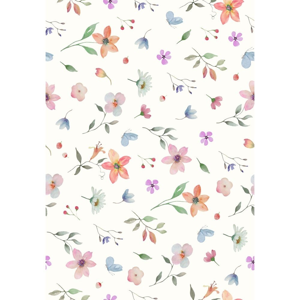 Pratelný koberec 80x150 cm Floral – Vitaus