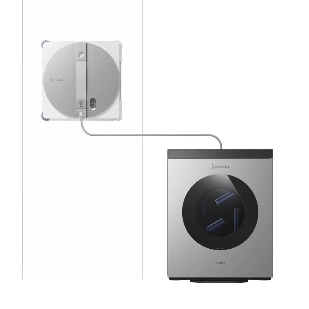 Robotický čistič oken ECOVACS W3 OMNI SILVER