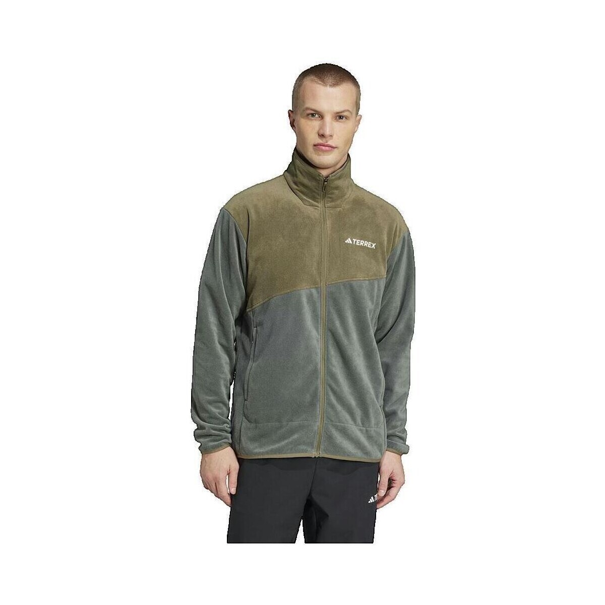 adidas  Veste  Terrex Multi Full Zip Fleece  Šedá