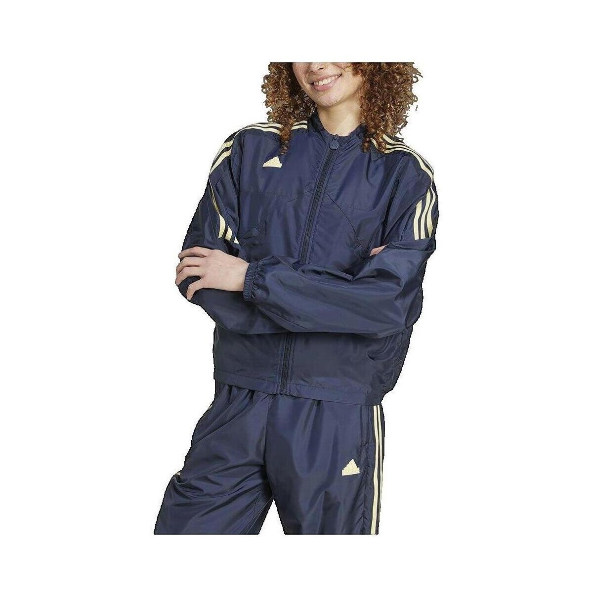 adidas  Veste de survêtement  Tiro Cut 3 Stripes Summer  Modrá