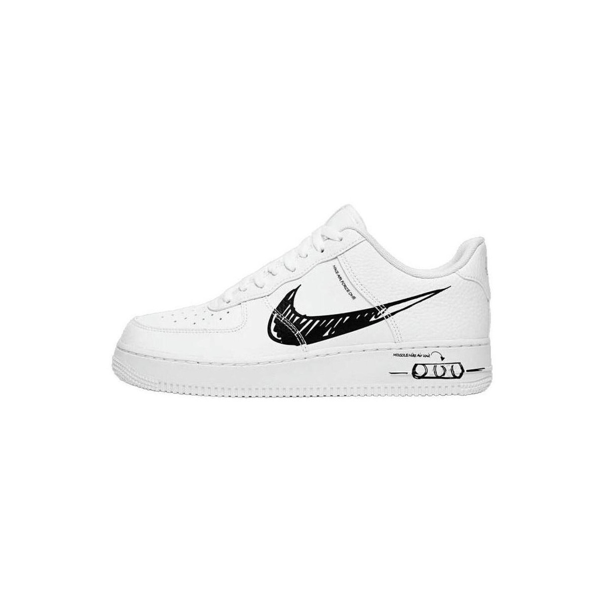 Nike  Air Force 1 Low Sketch  Bílá