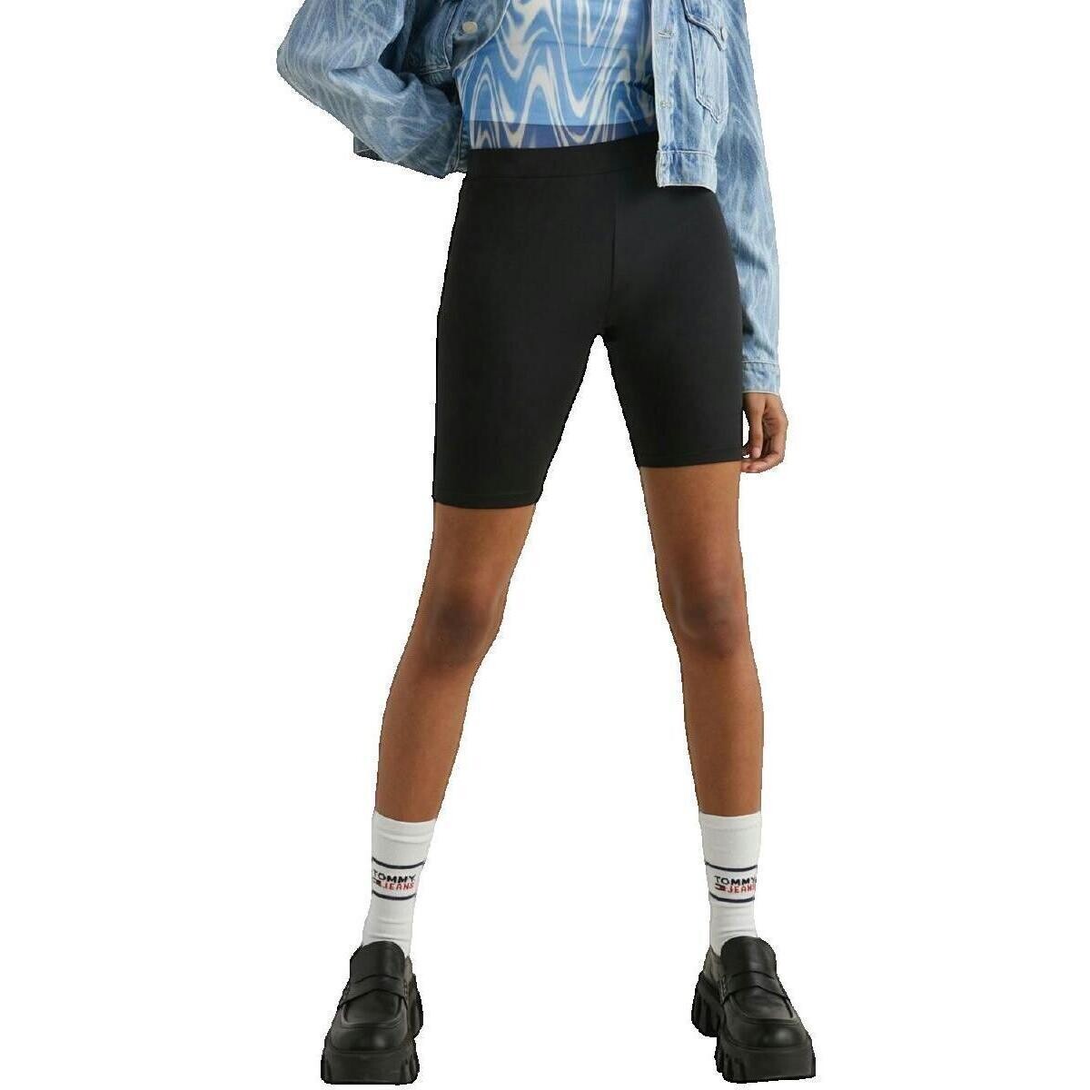 Tommy Hilfiger  Shorts Tommy Jeans Badge Cycle Noir  Černá