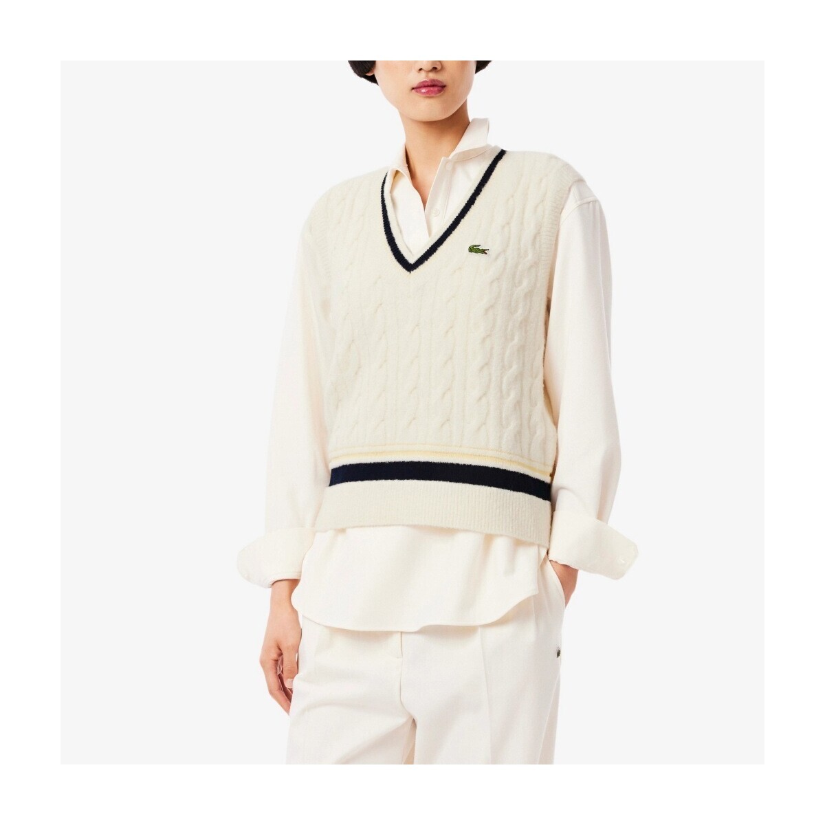 Lacoste  Af4005  Bílá