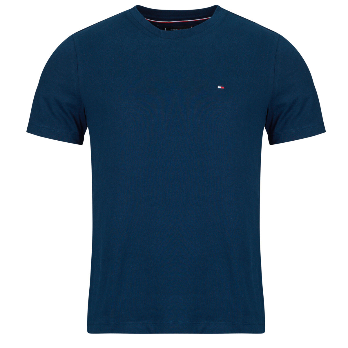 Tommy Hilfiger  ESS SEASONAL REG FIT SOLID TEE  Tmavě modrá