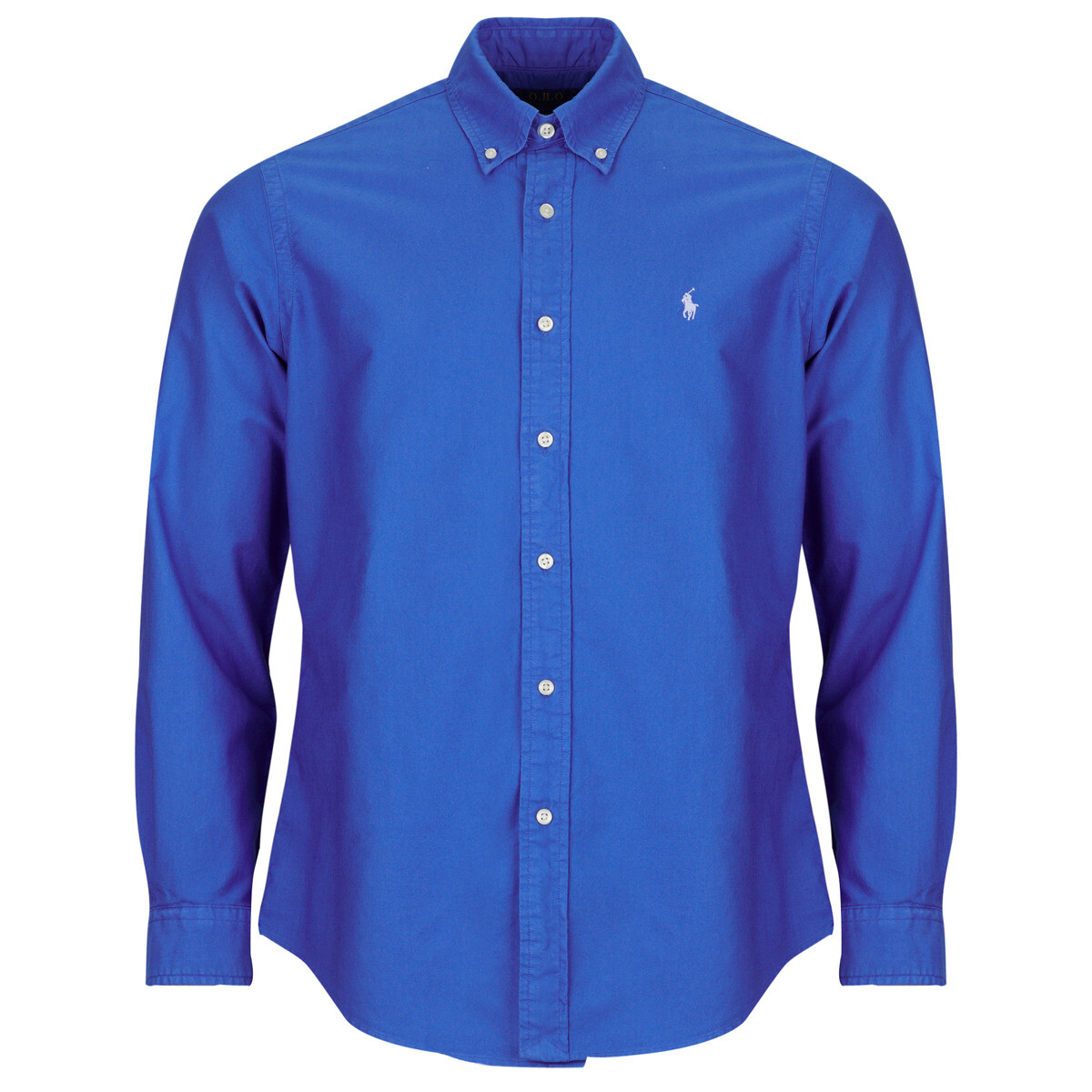 Polo Ralph Lauren  CHEMISE CUSTOM FIT EN OXFORD LEGER  Modrá