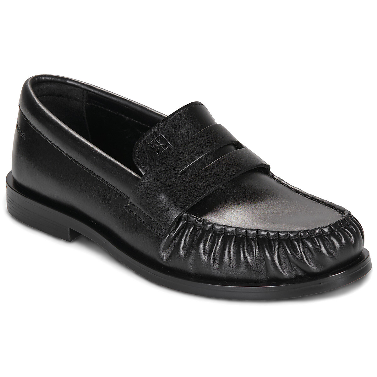 Calvin Klein Jeans  ROUND LOAFER LTH  Černá