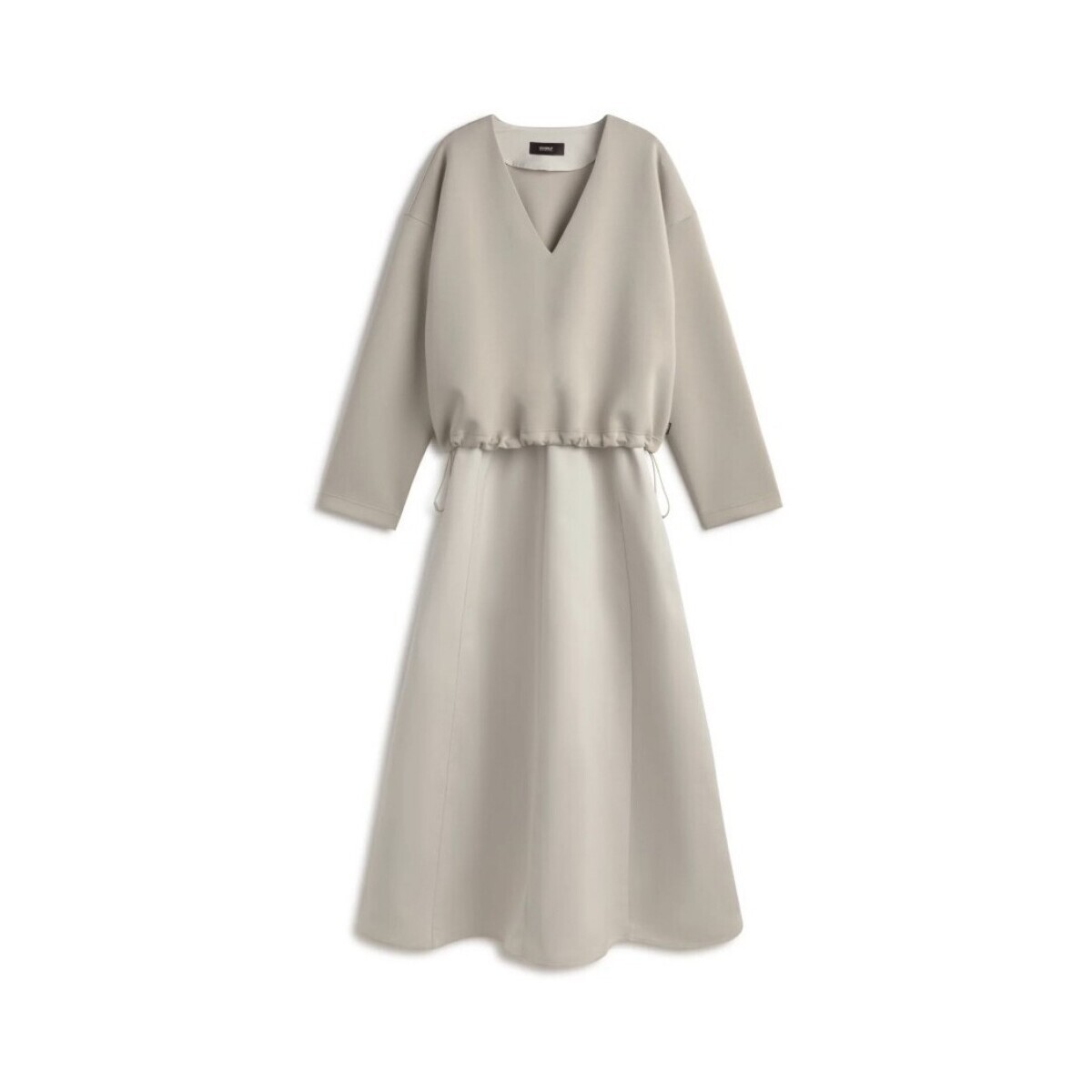 Ecoalf  Elodie Dress  Šedá
