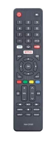 Eclipsera Náhradní dálkový ovladač RM-C3322 pro JVC TV