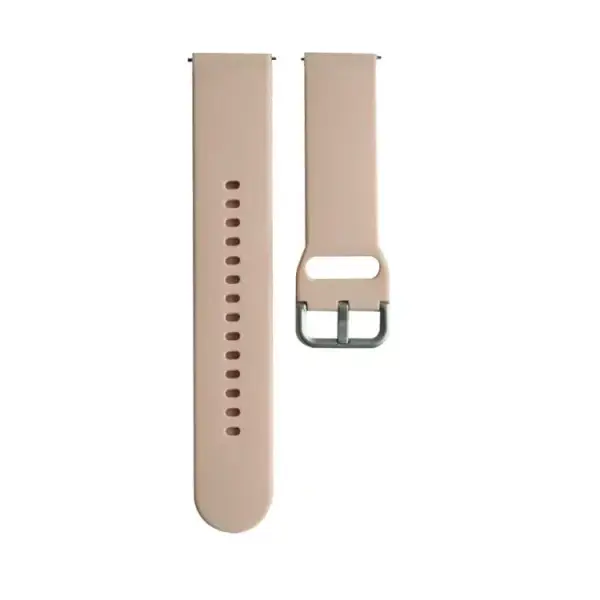 Silikonový řemínek ALIGATOR 22mm, béžová