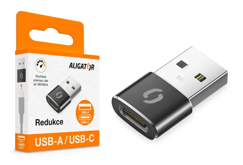 Adaptér ALIGATOR PREMIUM USB-A/USB-C