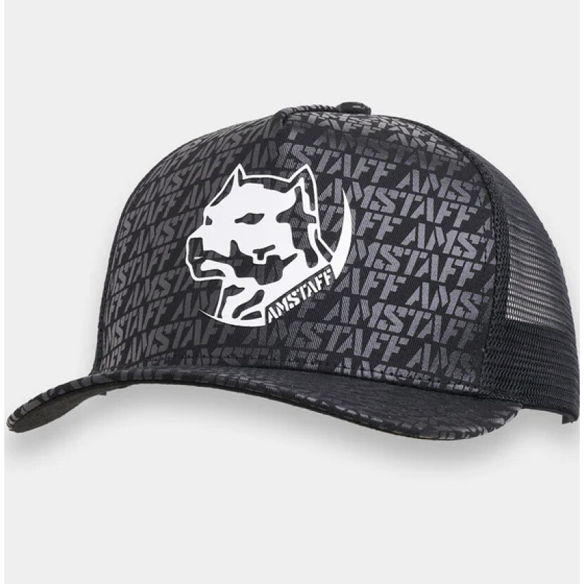 Kšiltovka Amstaff Endor Trucker - černá-šedá