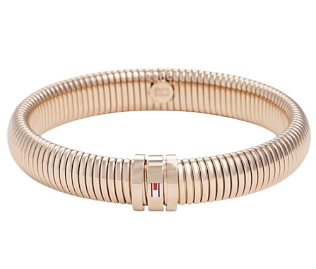Tommy Hilfiger Výrazný pozlacený náramek pro ženy Stretch Bracelets 2780996