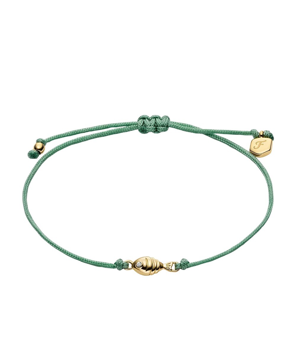 Fossil Šňůrkový náramek Ryba Sutton Mini Moments JA7310710