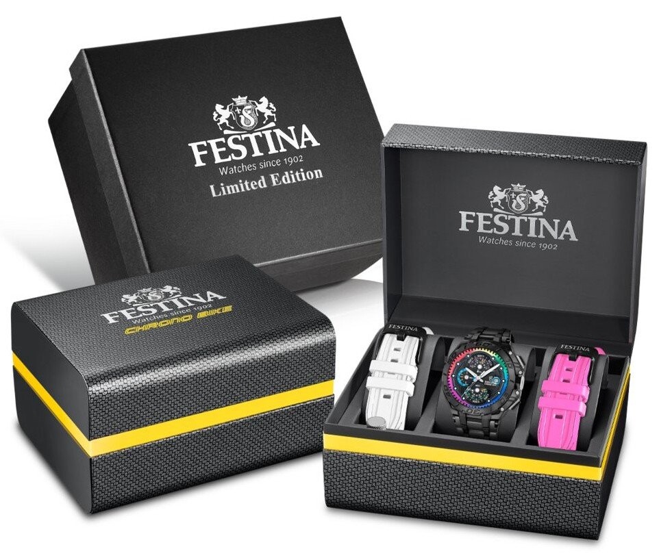 Festina Chrono Bike Limited Edition 20761/1 + náhradní řemínky