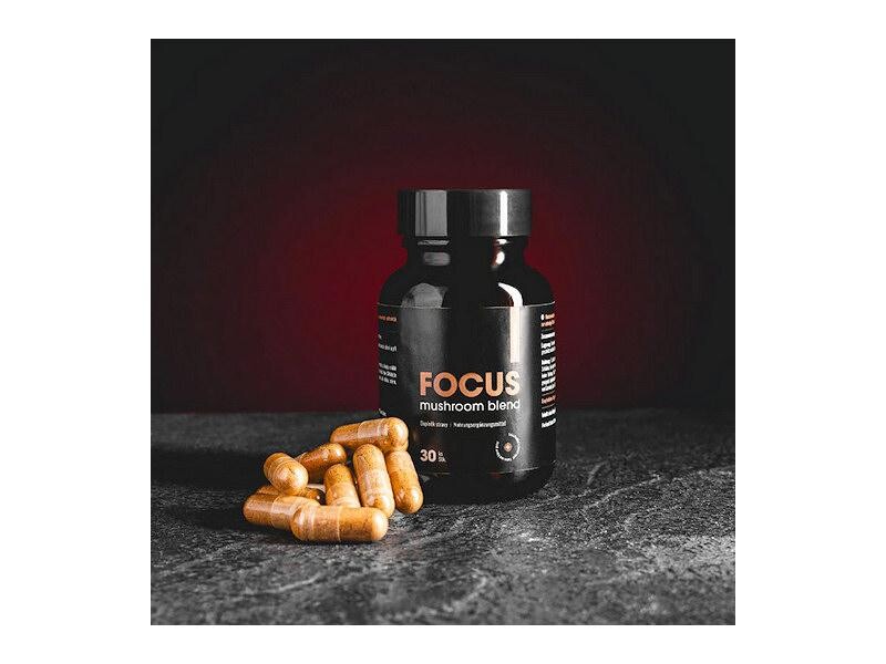 Hemp World Focus Mushroom blend 30 kapslí
