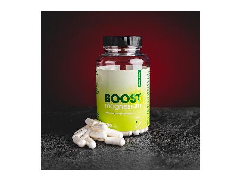Hemp World Magnesium Boost Malát 100 kapslí