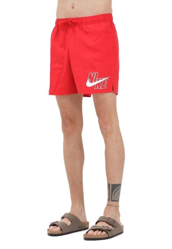 Nike Swim NIKE LOGO LAP 5 inch UNIVER-UNIVERSITY RED