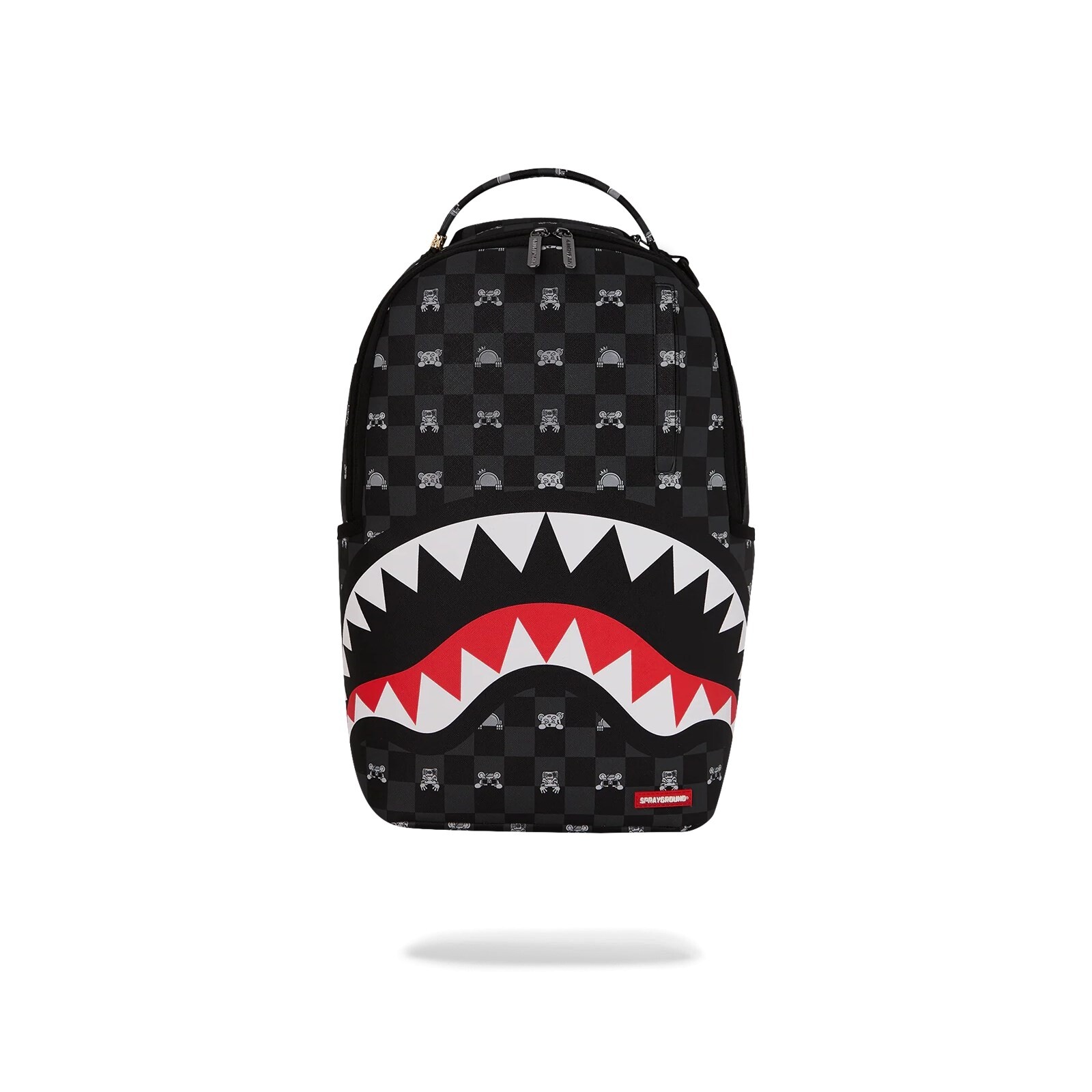 batoh SPRAYGROUND - Gray Peeking Character Check Backpack (MULTI)