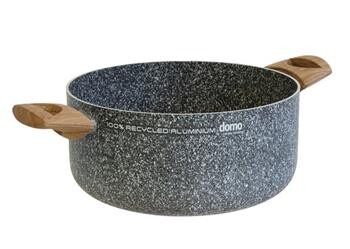 DOMO hrnec Ecopan 20 cm 2,5 l, GRANIT, indukce