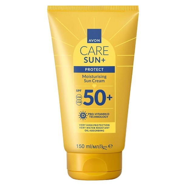 Avon Hydratační krém na opalování SPF 50+ Moisturising Sun Cream 150 ml
