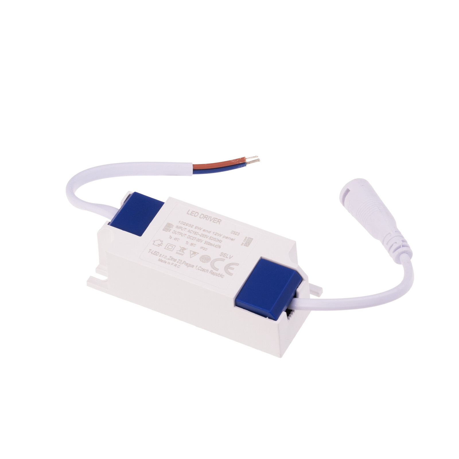 Náhradní (nestmívatelný) zdroj pro 9W a 12W LED panely Náhradní zdroj pro 9W a 12W LED panel