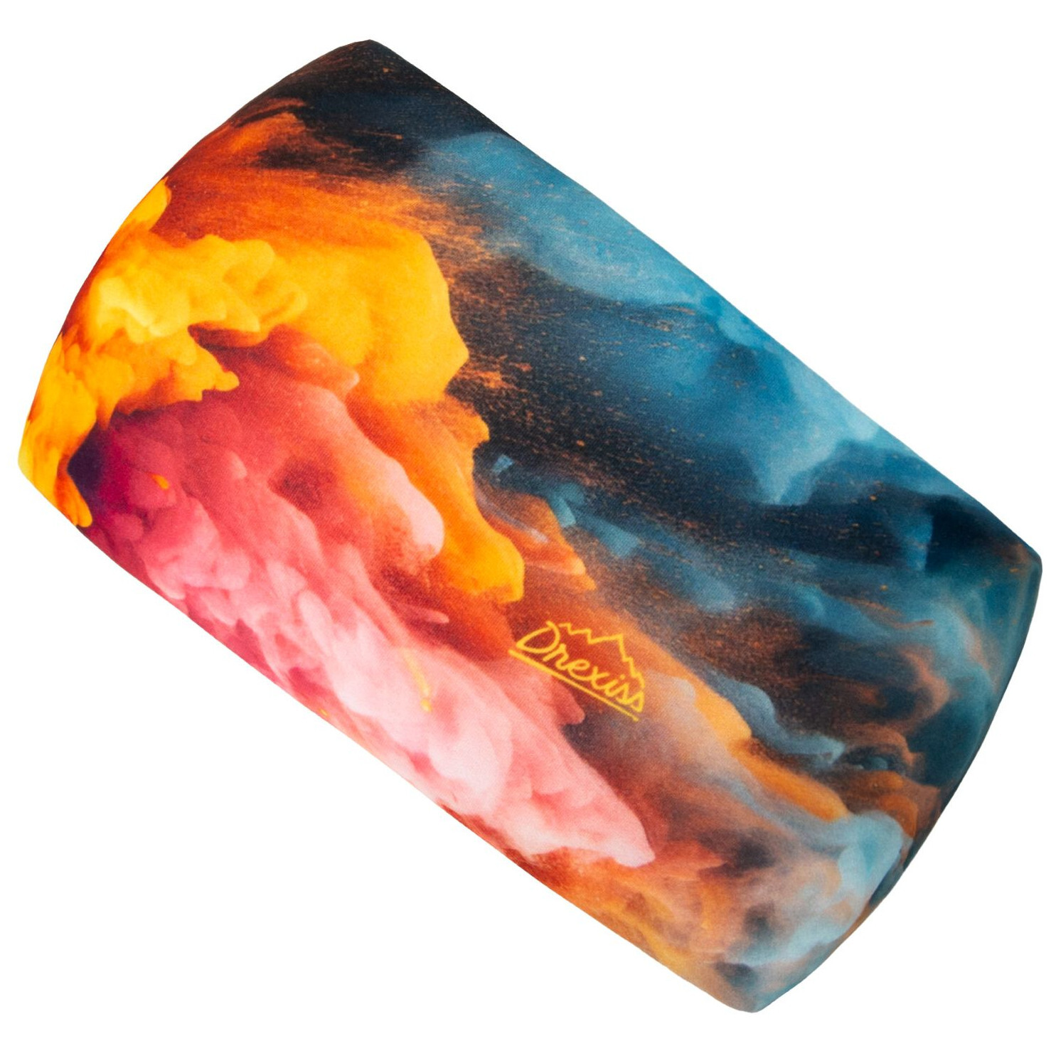 Dětská čelenka Drexiss Explosion Pastel Barva: modrá/oranžová