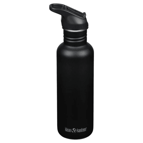 Nerezová lahev Klean Kanteen Classic 27oz (w/Flip Seal Sport) Barva: černá