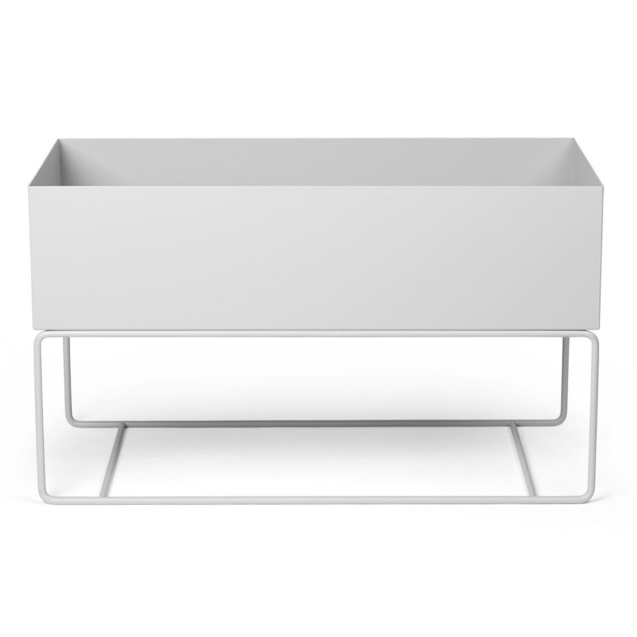 Květináč PLANT BOX 77 cm, bílá, železo, ferm LIVING