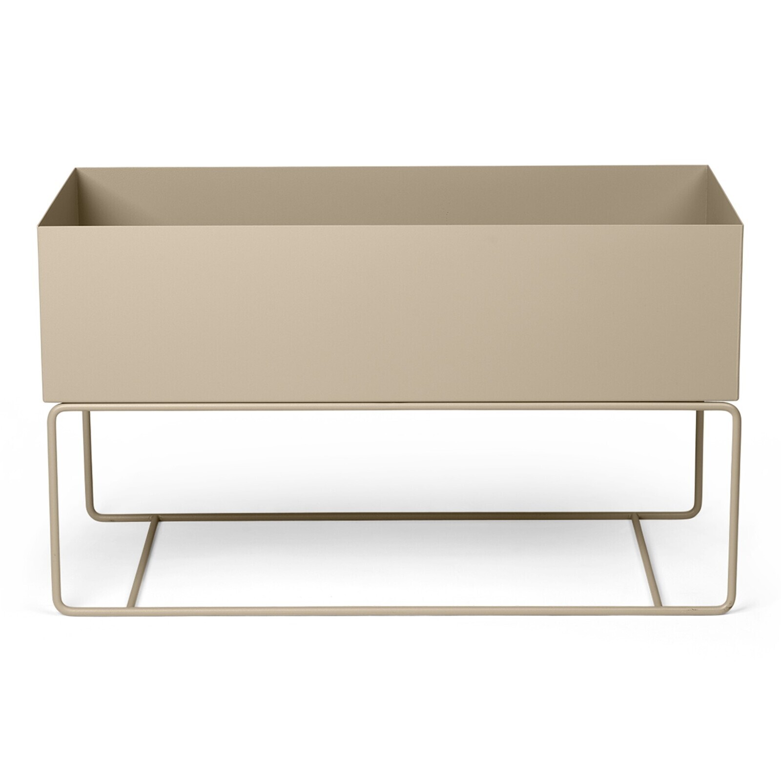 Květináč PLANT BOX 77 cm, kašmírová, železo, ferm LIVING