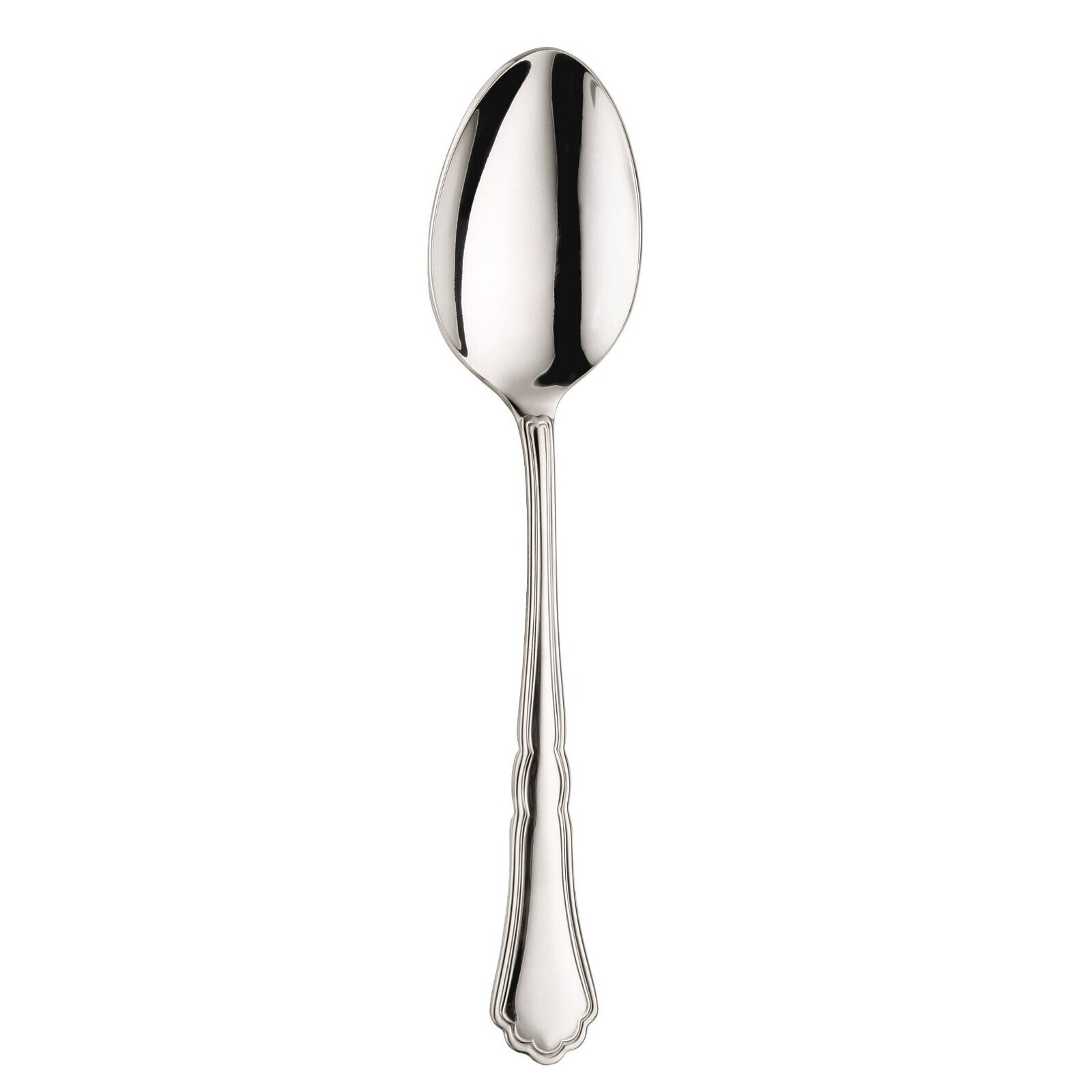 Dezertní lžička SETTECENTO 17 cm, stříbrná, nerezová ocel, Pintinox
