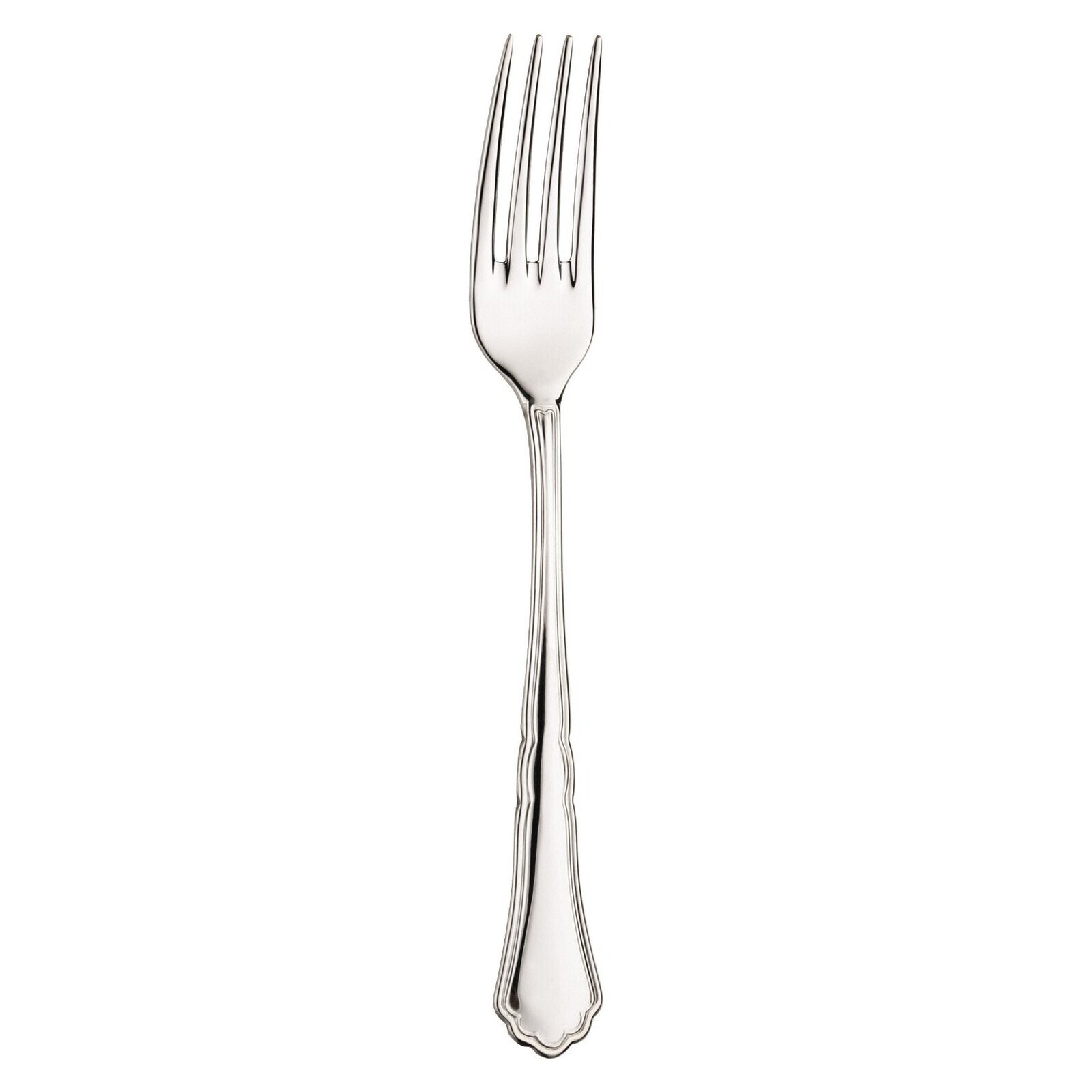 Dezertní vidlička SETTECENTO 17 cm, stříbrná, nerezová ocel, Pintinox