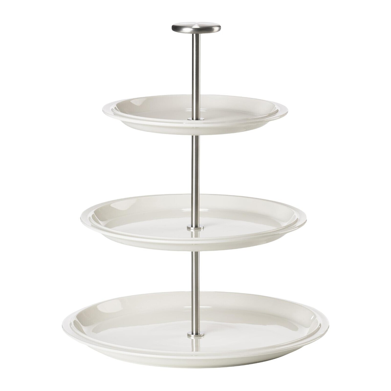 Etažér EAU 24 cm, bílá, porcelán, Zone Denmark