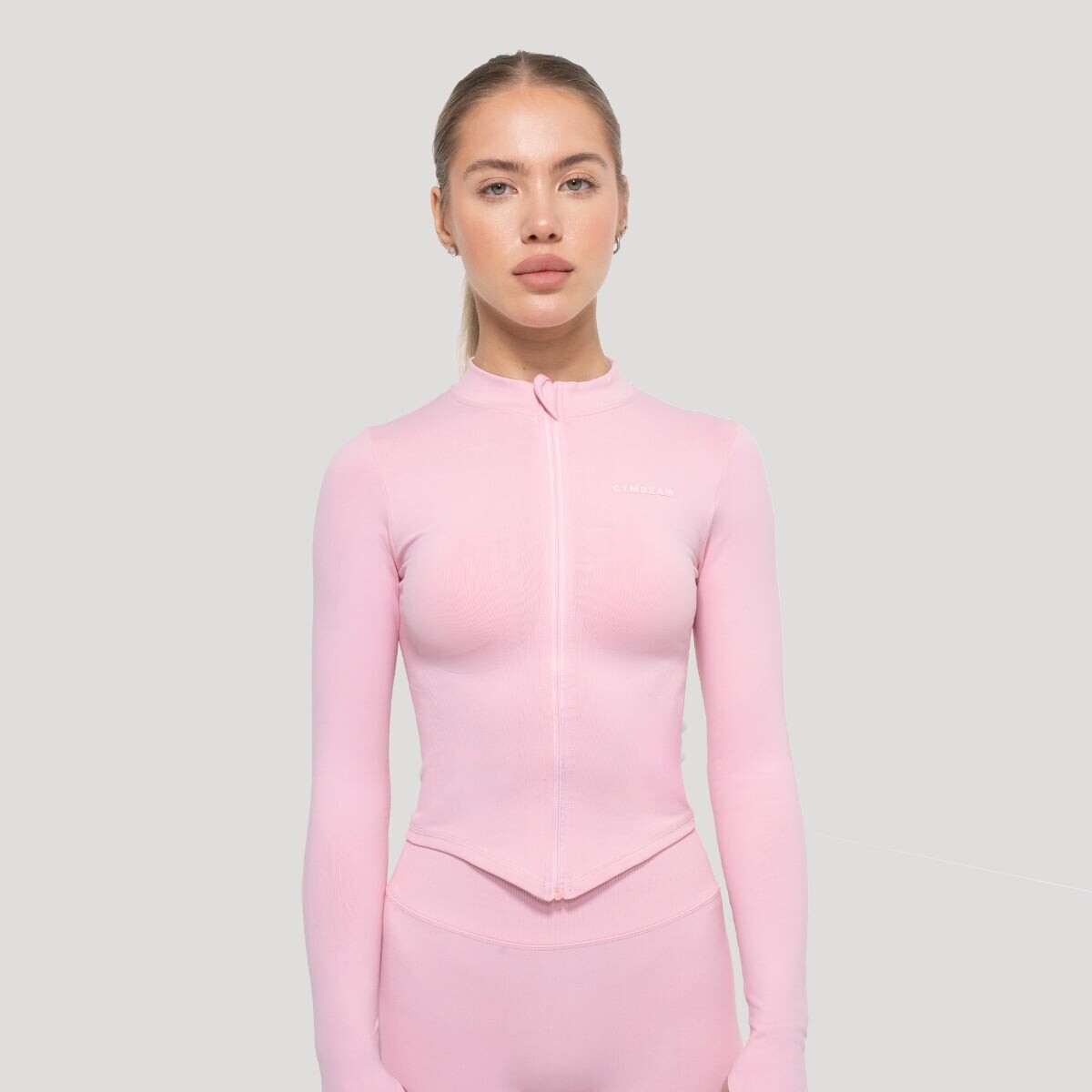 GymBeam Dámský sportovní top Luma Baby Pink