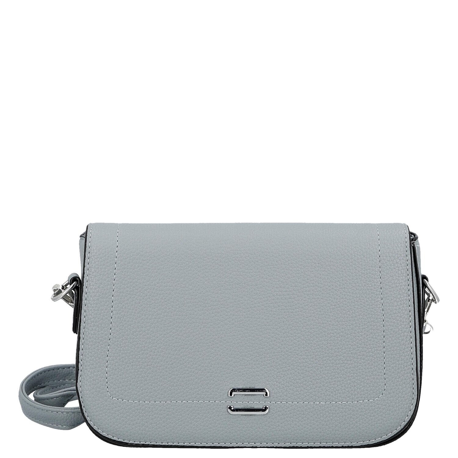 Stylová dámská koženková crossbody kabelka Gizela, modrá