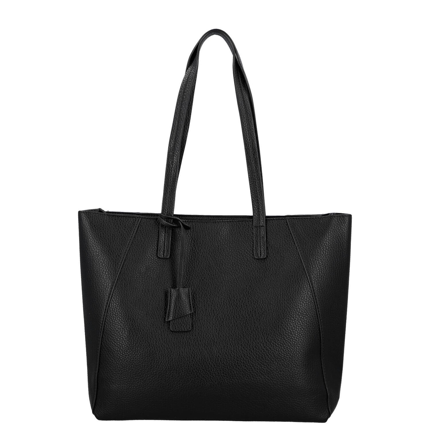 Stylová dámská shopper taška Lucinda, černá