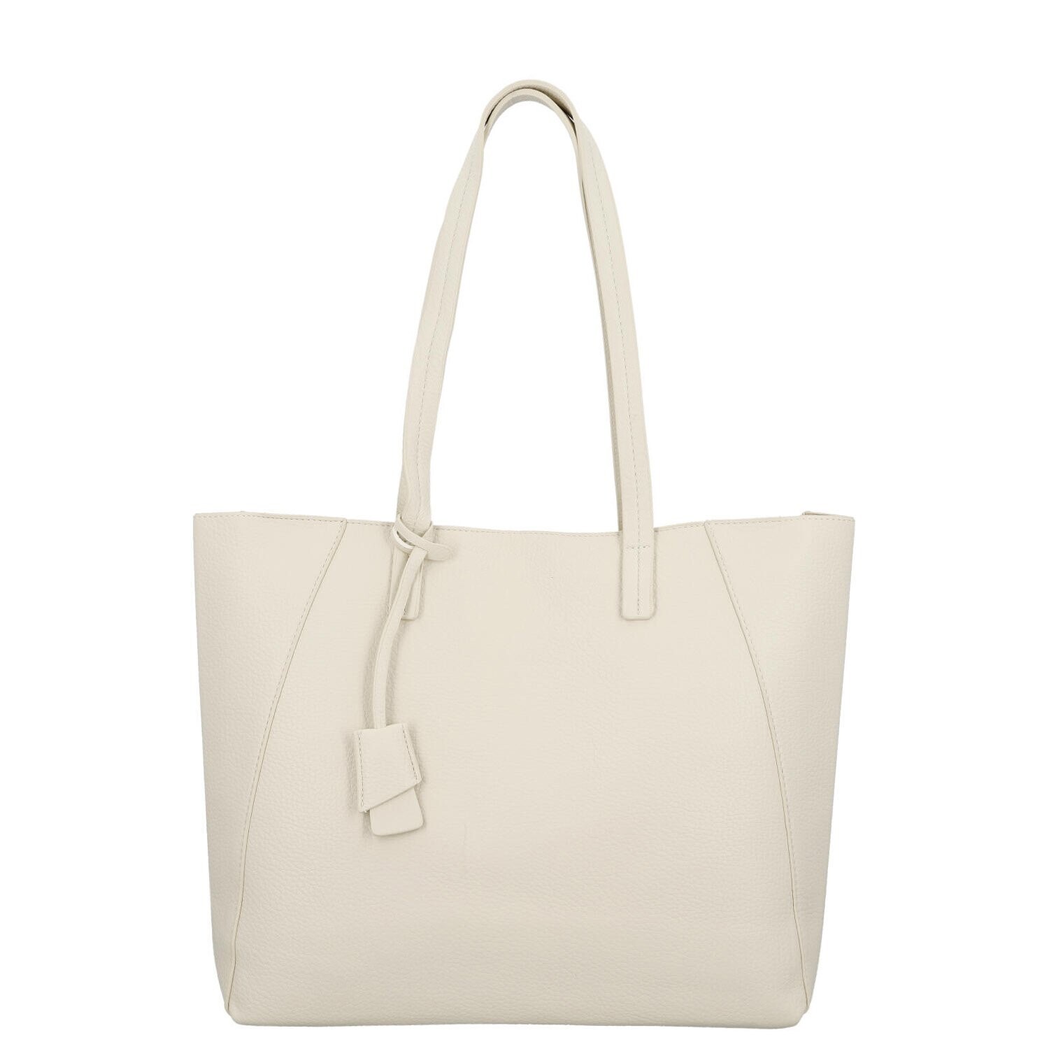 Stylová dámská shopper taška Lucinda, krémová
