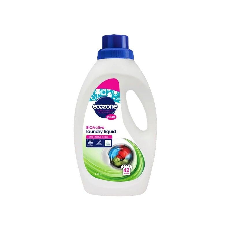 Ecozone Plus BioActive prací gel 1,5 l 42 dávek