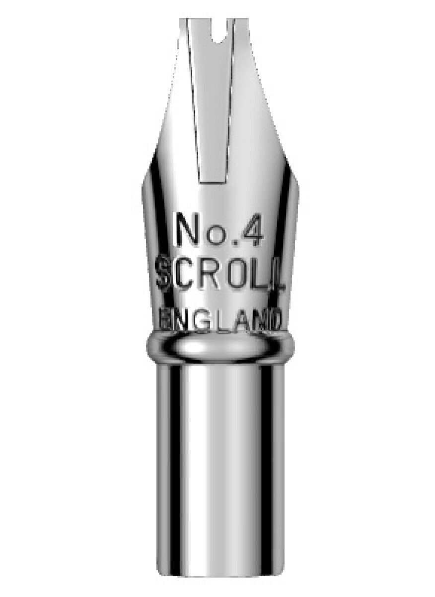 Kaligrafické perko stínovací 2,5 mm mělké